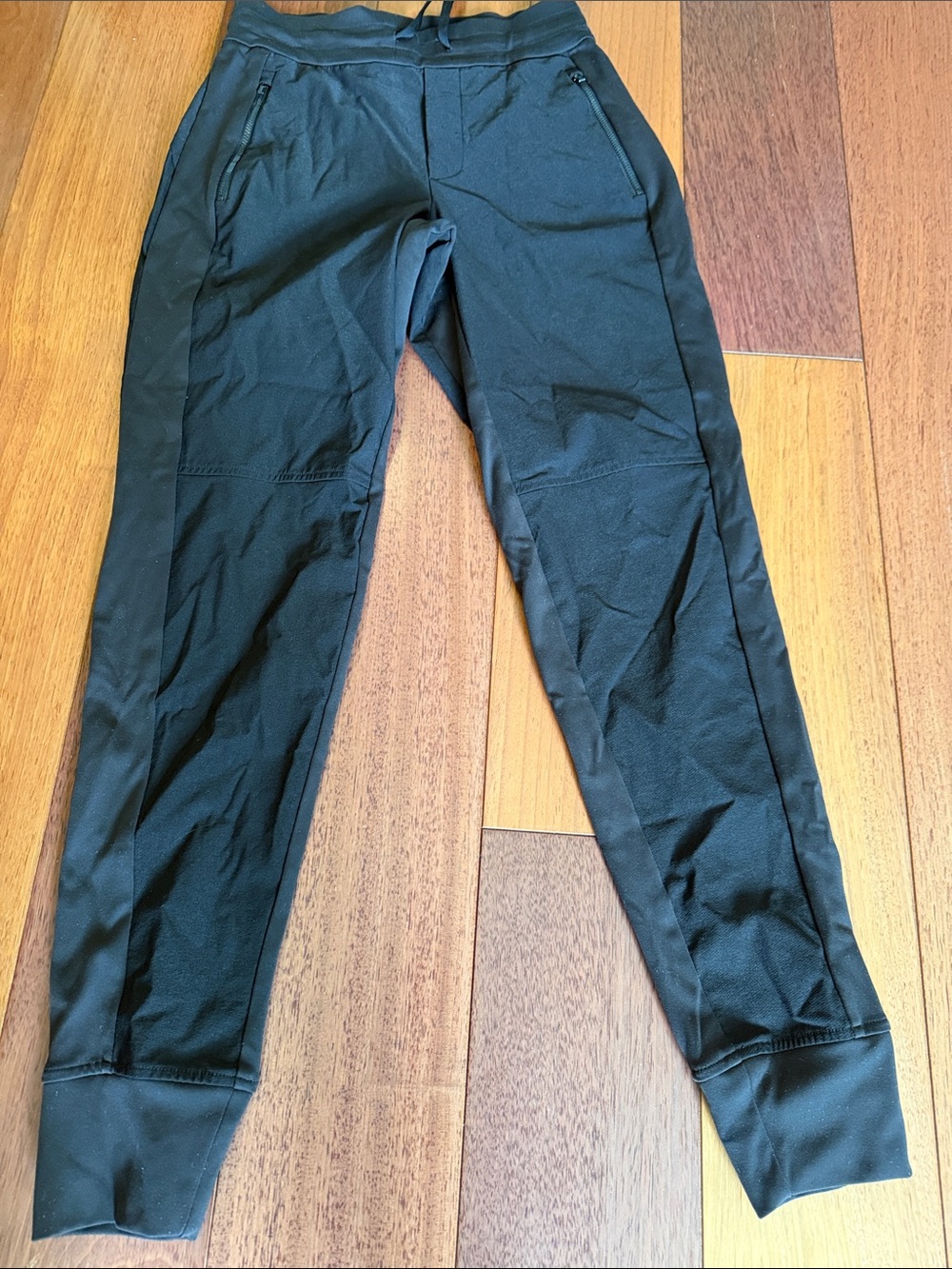 Athleta RainOut High Rise Traverse Black Pants Size 0 Excellent Condition